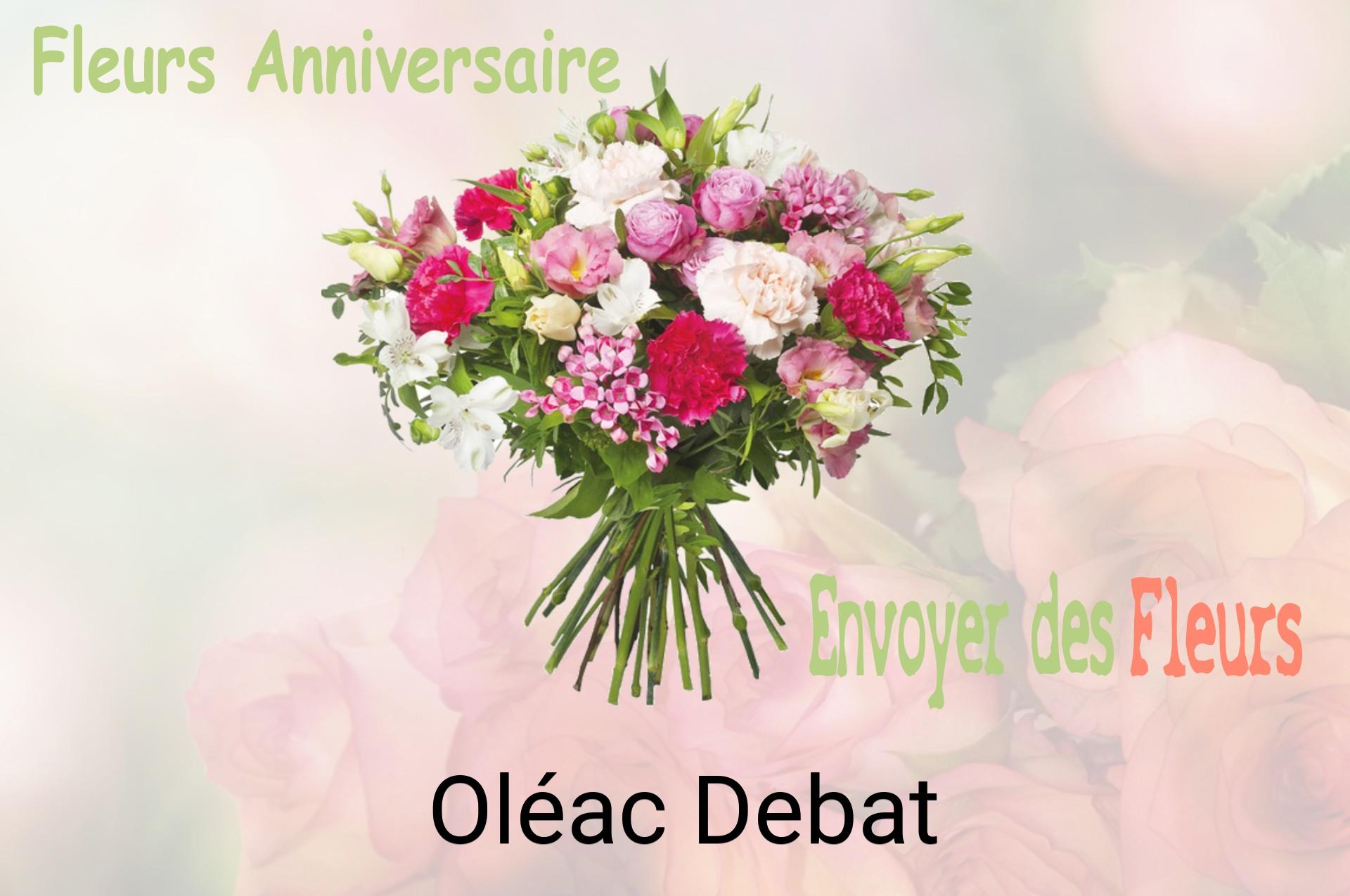 Bouquet de fleurs d’anniversaire livré à Oléac-Debat